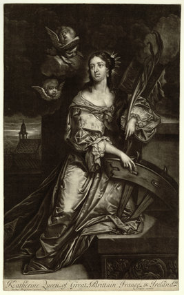 Queen as St Catherine