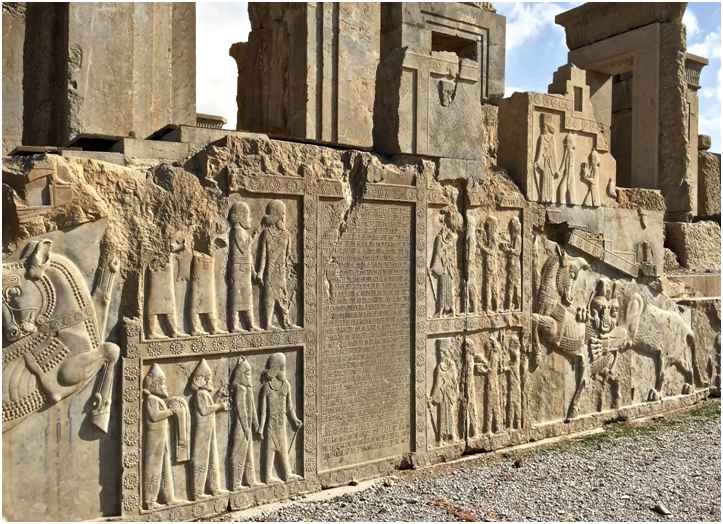 Bas Relief at Persepolis a